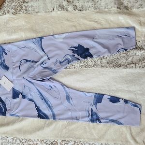 Nike One Luxe Aurora XXL Mid-Rise 7/8 Marbled Leggings